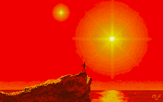 Sunrise and sunset image